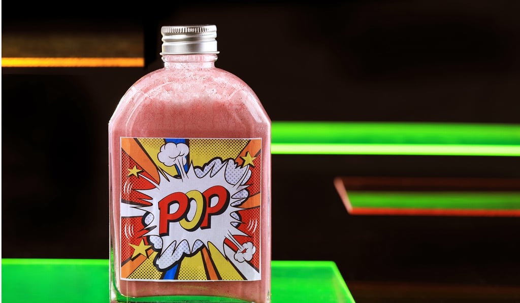 An art-inspired cocktail at The Mira Hong Kong. An art-inspired cocktail at The Mira Hong Kong.