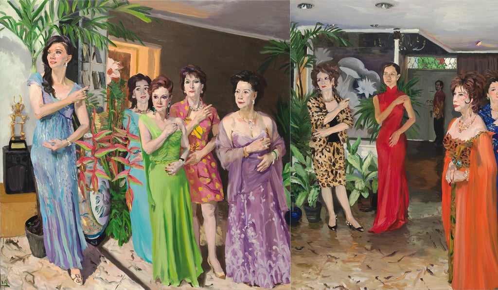 ‘Memory Tree’, Liu Xiaodong, 1, 2014, oil on canvas. Photo: Eslite Gallery ‘Memory Tree’, Liu Xiaodong, 1, 2014, oil on canvas. Photo: Eslite Gallery