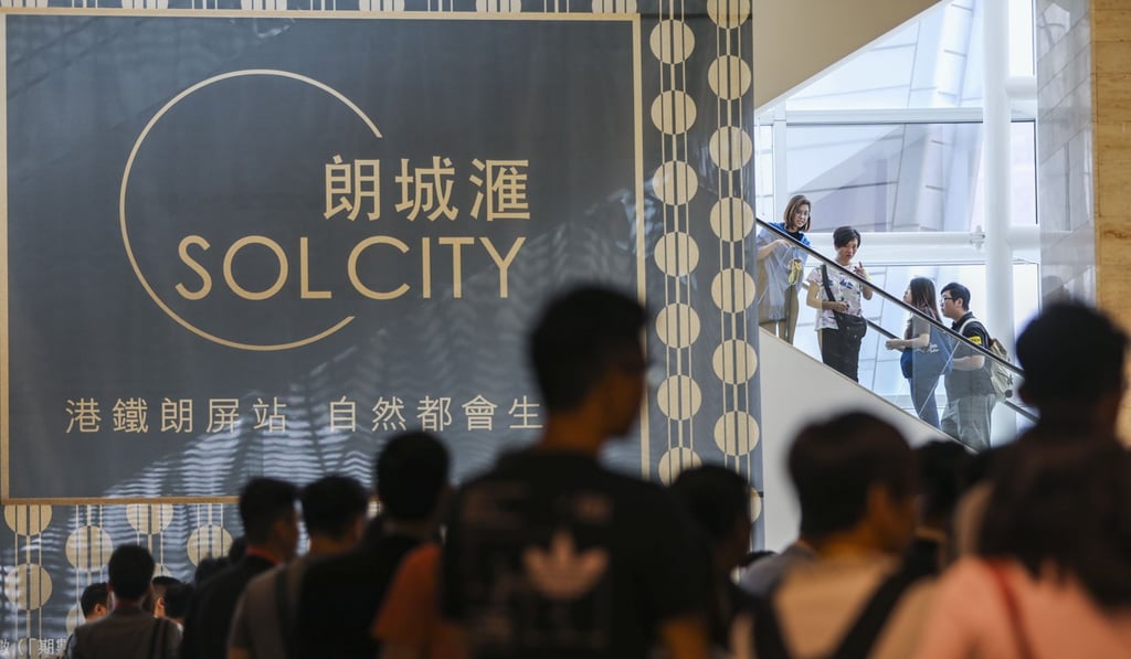 Most buyers who showed up on Tuesday for the sale of apartments at Sol City were seeking one-bedroom units, according to the sales agent. Photo: Edward Wong