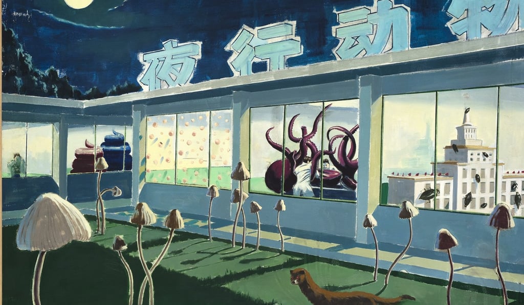 Yang Shen’s Nocturnal Animals (2012), is part of An Opera for Animals at Para Site art centre, Hong Kong.