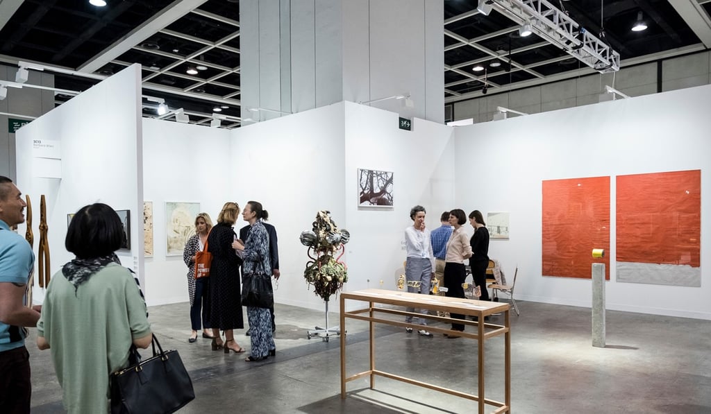 There is a direct correlation between economic growth and the value of artworks from the country. Photo: Barbara Wien © Art Basel There is a direct correlation between economic growth and the value of artworks from the country. Photo: Barbara Wien © Art Basel