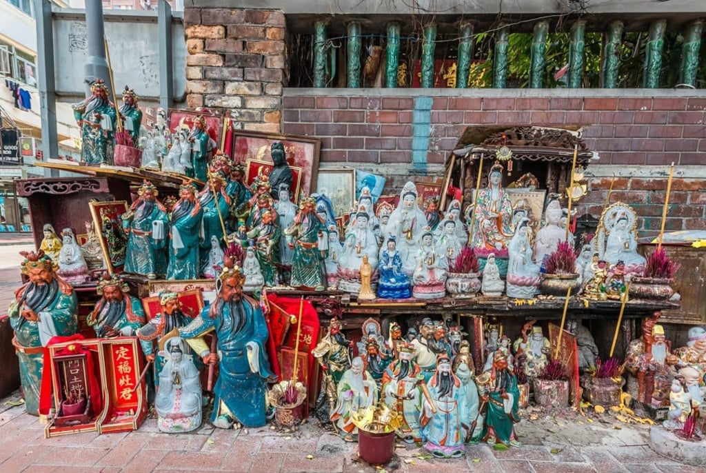 A shrine to Tin Hau in Hong Kong. Photo: Alamy A shrine to Tin Hau in Hong Kong. Photo: Alamy