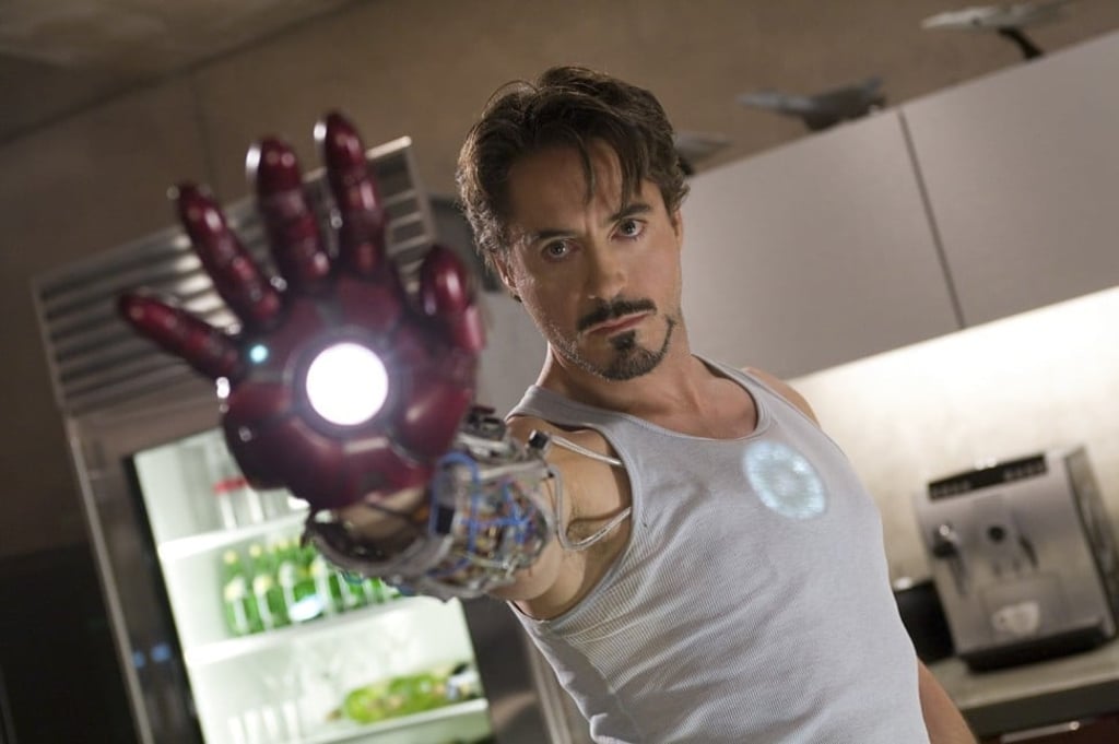 Robert Downey Jnr in ‘Iron Man’ (2008)
