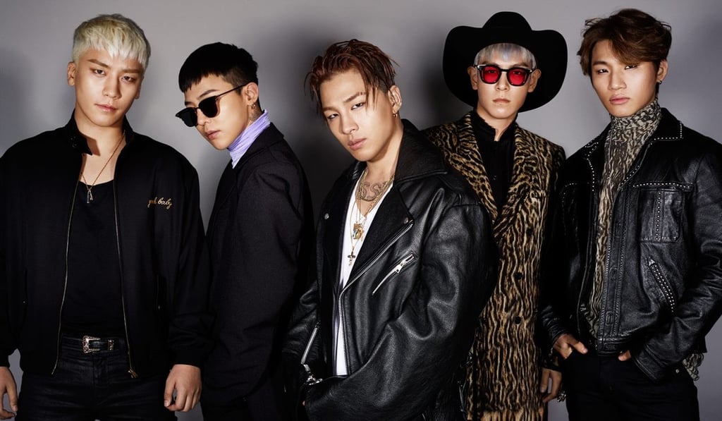 Big Bang – Seungri is second from right.