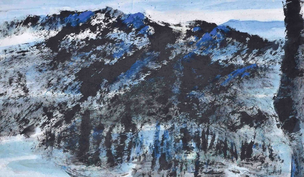 Landscape by Chen Wen Hsi. Image courtesy of Johnny Quek