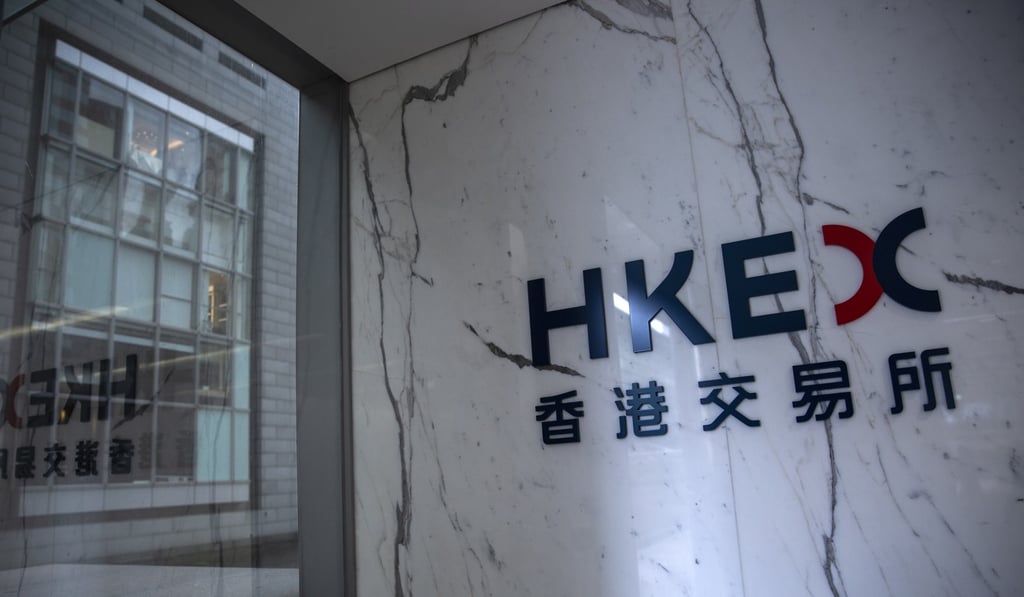 Bourse operator Hong Kong Exchanges and Clearing unveiled its three-year strategic plan on February 28 to boost Hong Kong’s status as a fundraising hub. Photo: Bloomberg