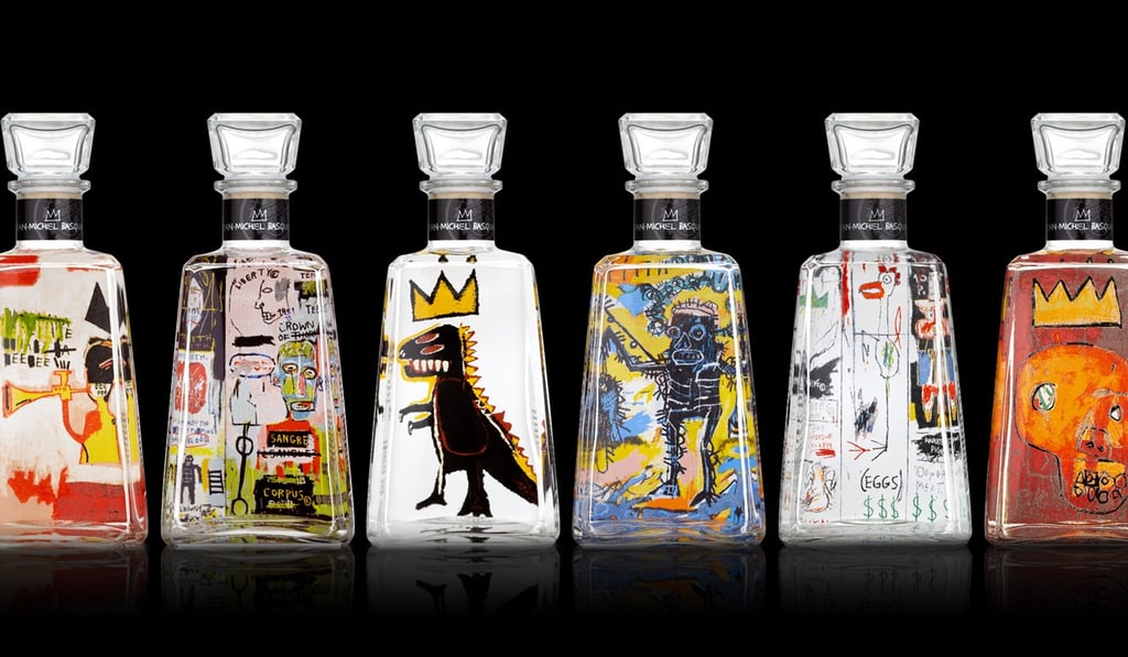 1800 Tequila’s Essential Artists series features the work of Jean-Michel Basquiat.