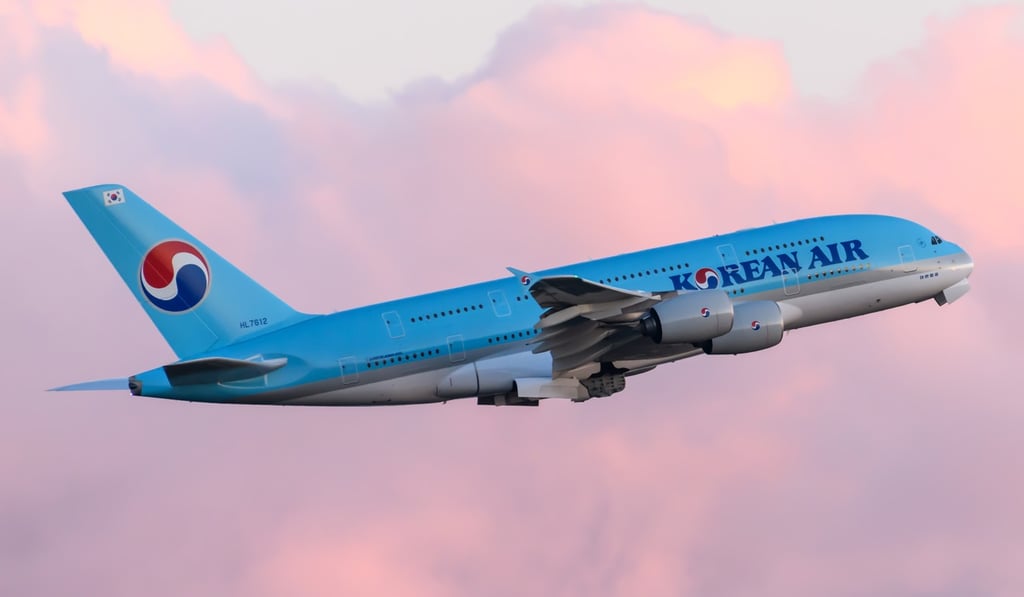 A Korean Air Lines plane. Photo: Shutterstock