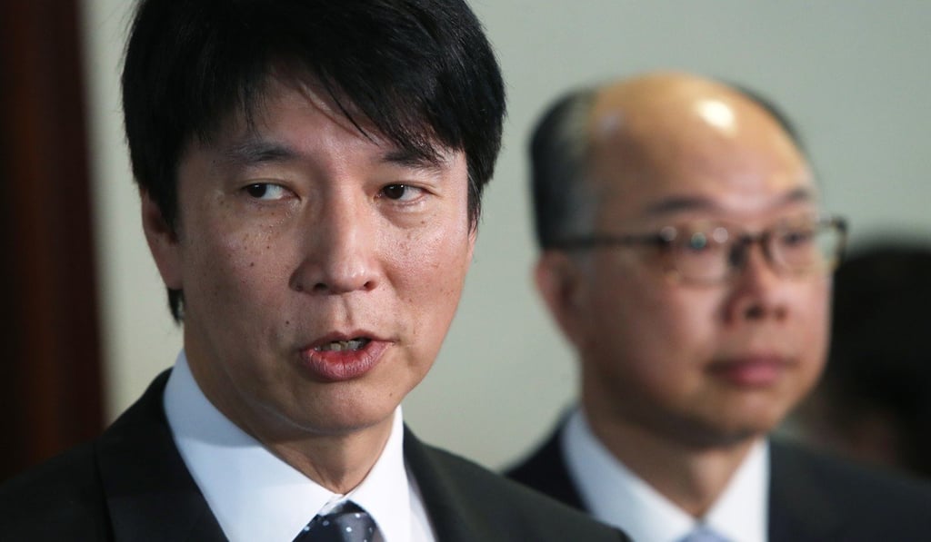 Director of Highways Jimmy Chan revealed another station on the Sha Tin-Central link is affected by missing documents. Photo: Winson Wong