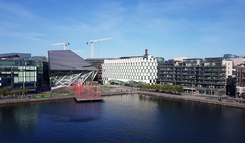 An area of Dublin near the Grand Canal with a high concentration of tech companies is known as ‘Silicon Docks’. Photo: Shutterstock