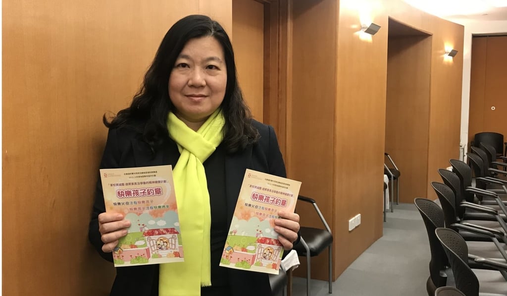 Dr Phyllis Chan has told parents that children need more space and less homework. Photo: Elizabeth Cheung