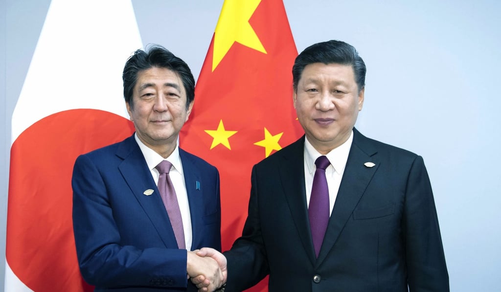 Xi Jinping (right), pictured with Shinzo Abe, is expected to attend the G20 summit in the Japanese city of Osaka in late June. Photo: Xinhua