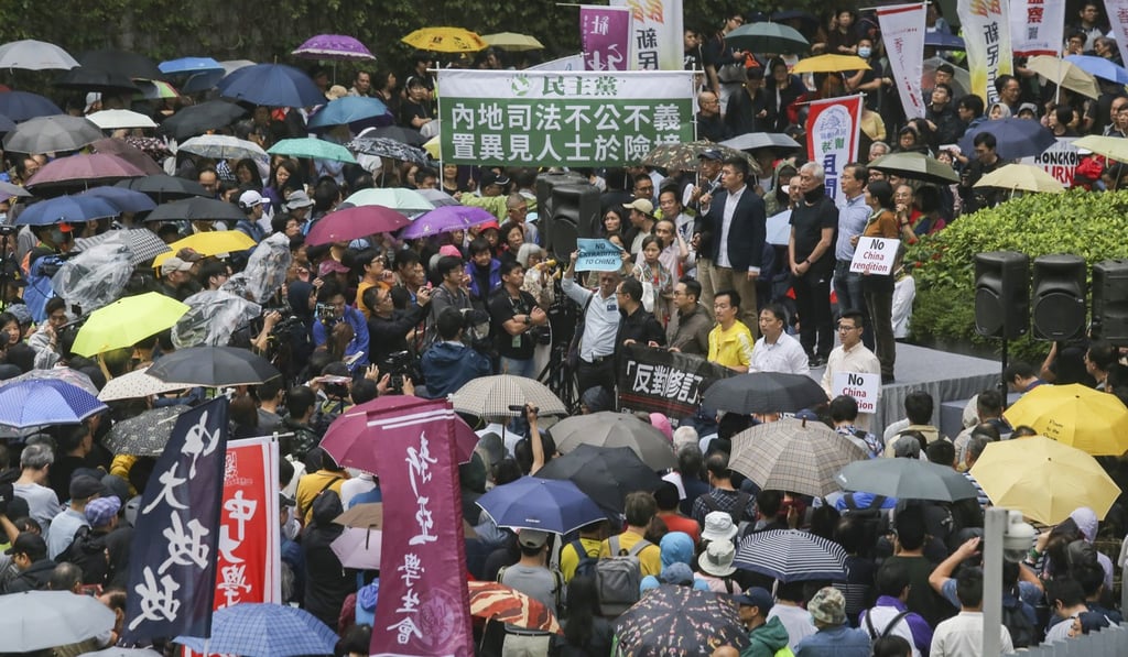 Thousands of people took to the streets last weekend to protest against the government’s plans. Photo: Dickson Lee