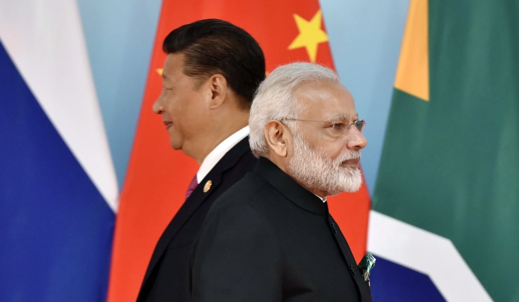 Chinese President Xi Jinping and Indian Prime Minister Narendra Modi. Photo: AFP