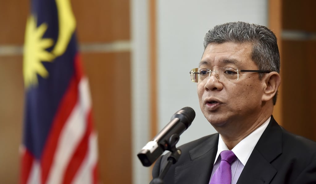 Malaysian Foreign Minister Saifuddin Abdullah. Photo: AP