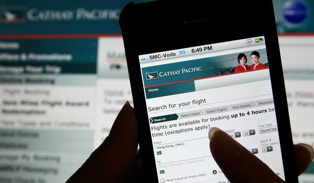 Customers can also book through airlines directly. Photo: SCMP Pictures