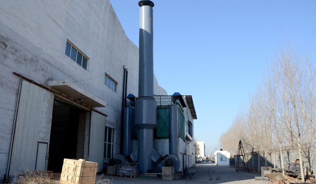 Zhang spent US$298,000 on dust collection equipment to reduce emissions at his foundry. Photo: Echo Xie