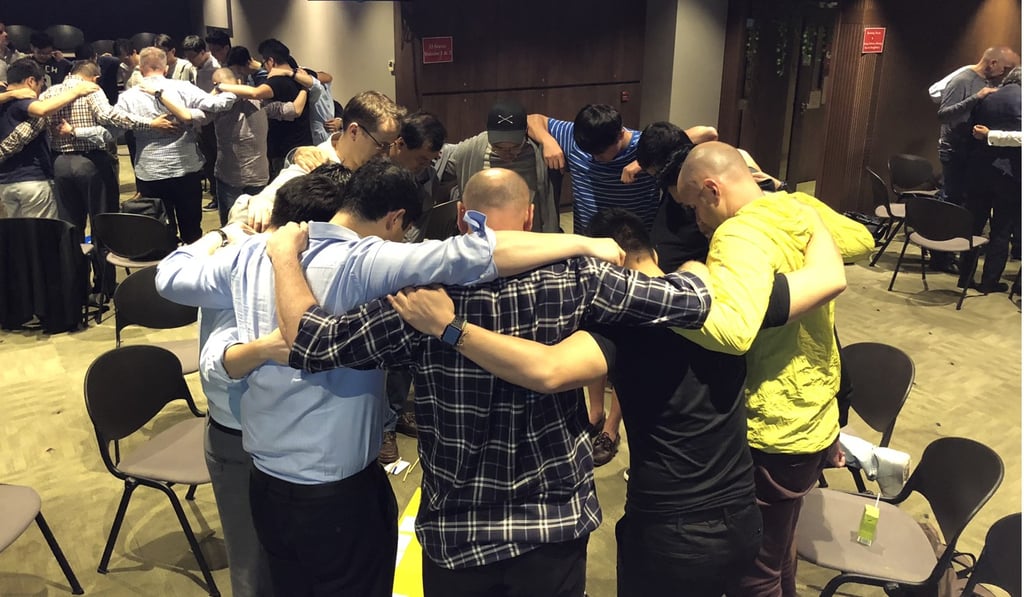 A year-end celebration for Men’s Fraternity.