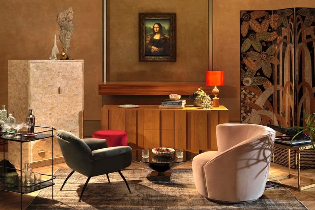 Interior of Airbnb in the Louvre