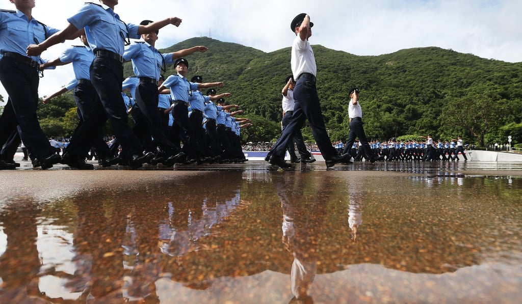 A total of 45 police officers were arrested for crimes last year. Photo: SCMP Pictures