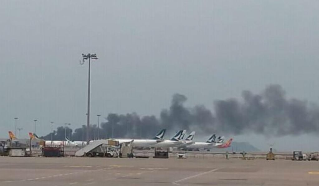 The airport is spending HK$141.5 billion building a third runway and new passenger concourse which should be finished by the end of 2024. Photo: Facebook