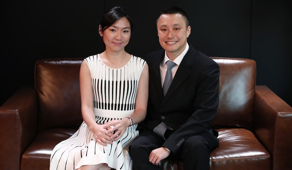 Simon Loong Pui-chi and his wife Frances Kang Tzu-ping co-founded WeLab in 2013. Photo: Jonathan Wong