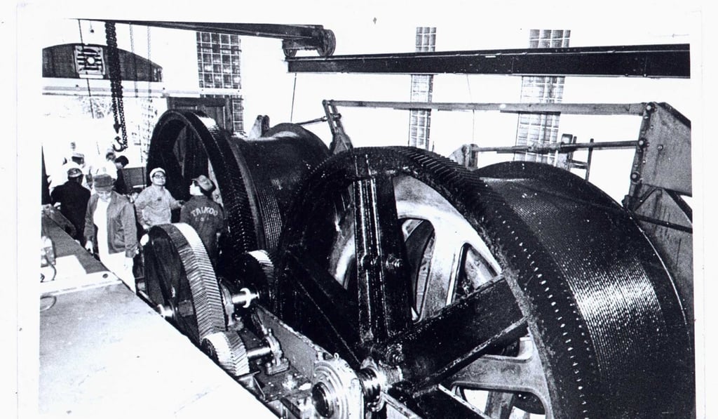 The engine room of the Peak Tram. Photo: SCMP Pictures