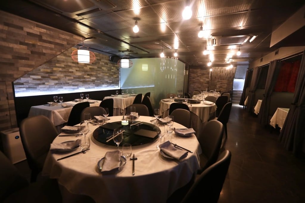The restaurant’s small but discreet interior. Photo: Xiaomei Chen