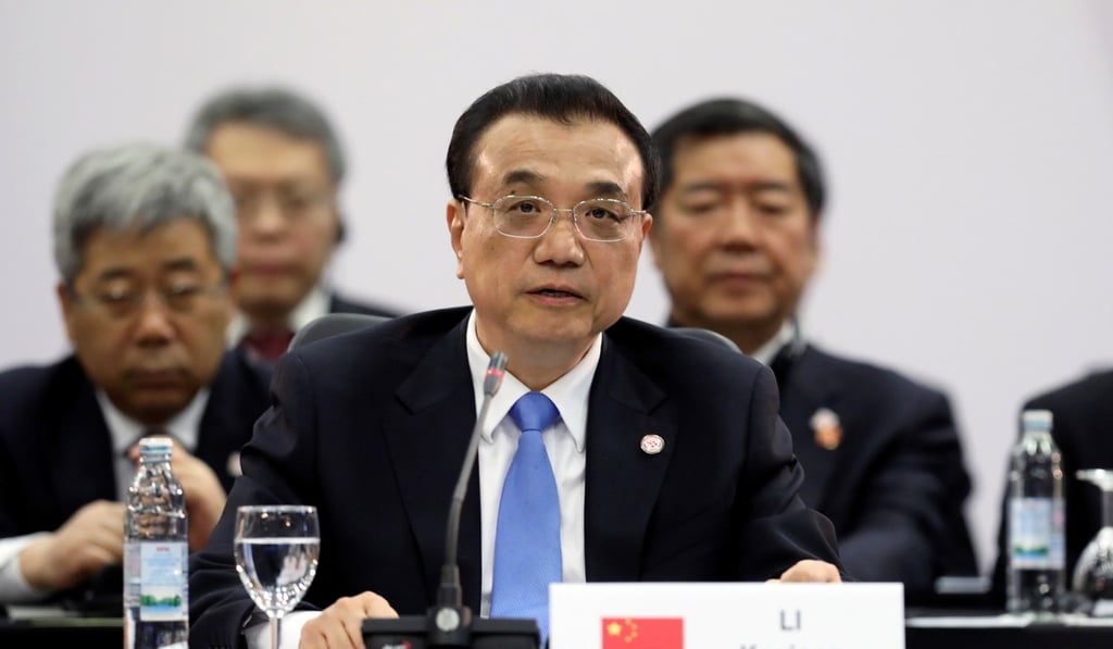Li Keqiang said, “We all need to increase trade and connect our economies.” Photo: Reuters
