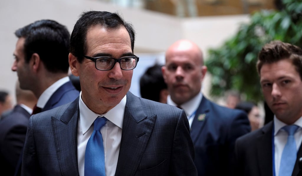 Mnuchin said on Saturday that he expected any enforcement mechanism emerging from the US-China trade talks would work in both directions. Photo: Reuters