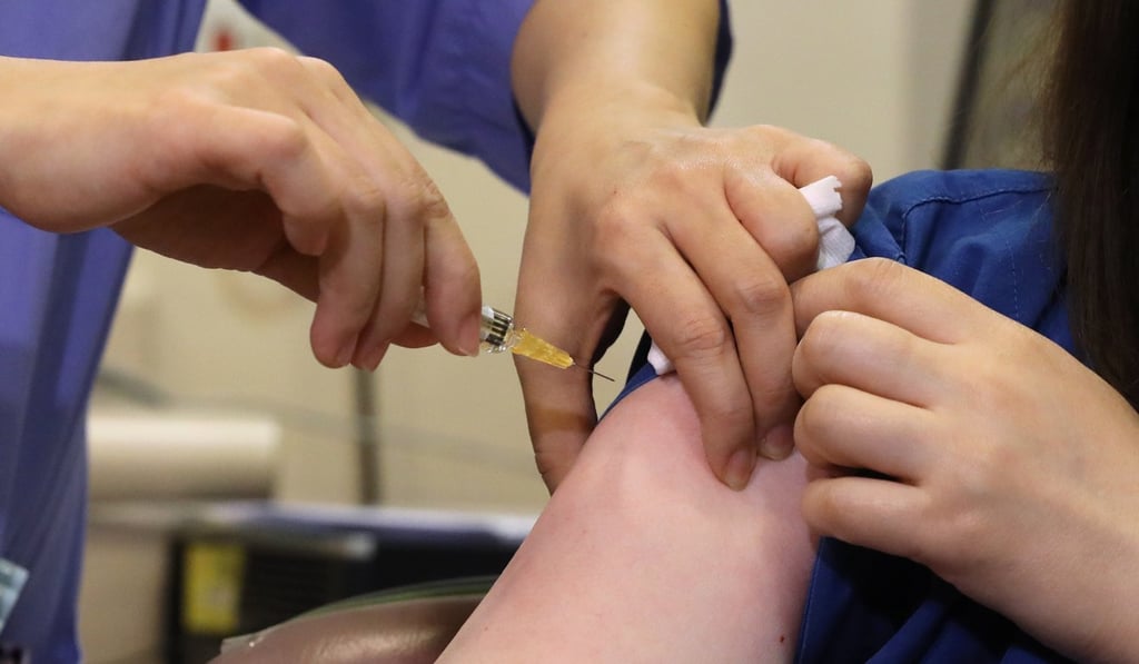 Infection control officers stand ready to provide advice and assessment to colleagues when needed. Photo: Sam Tsang