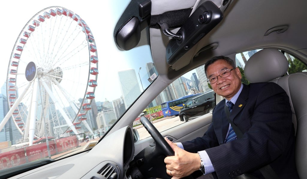 Ringo Lee, president of Hong Kong Automobile Association, in Central. His organisation now supports an electronic road pricing scheme. Photo: Felix Wong