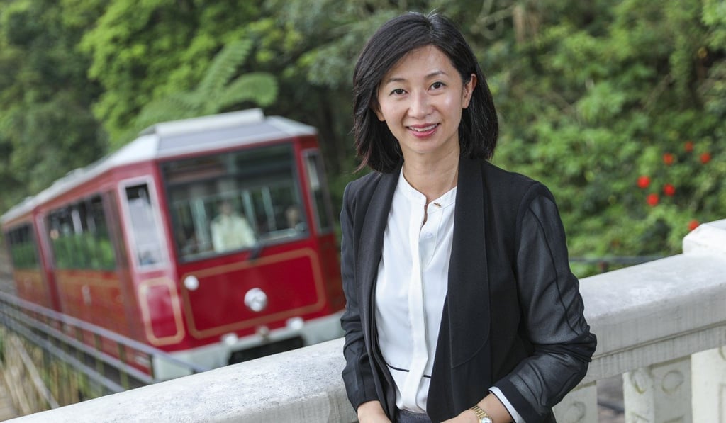 May Tsang, a general manager at Peak Tramways Company. Photo: Felix Wong