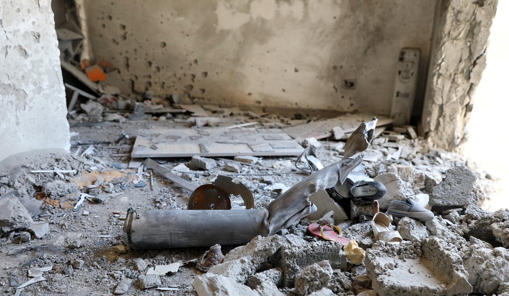 The inside of a house damaged by shelling during the fighting between the eastern Libyan forces and the internationally recognised government is pictured in Abu Salim in Tripoli. Photo: Reuters