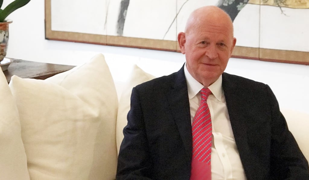 White House adviser Michael Pillsbury said it was a “mistake” for Donald Trump to take Tsai Ing-wen’s call. Photo: Wendy Wu