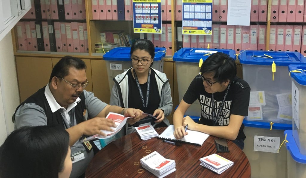 About 54,000 Indonesians in Hong Kong had confirmed their intention to vote in advance. Photo: Raquel Carvalho