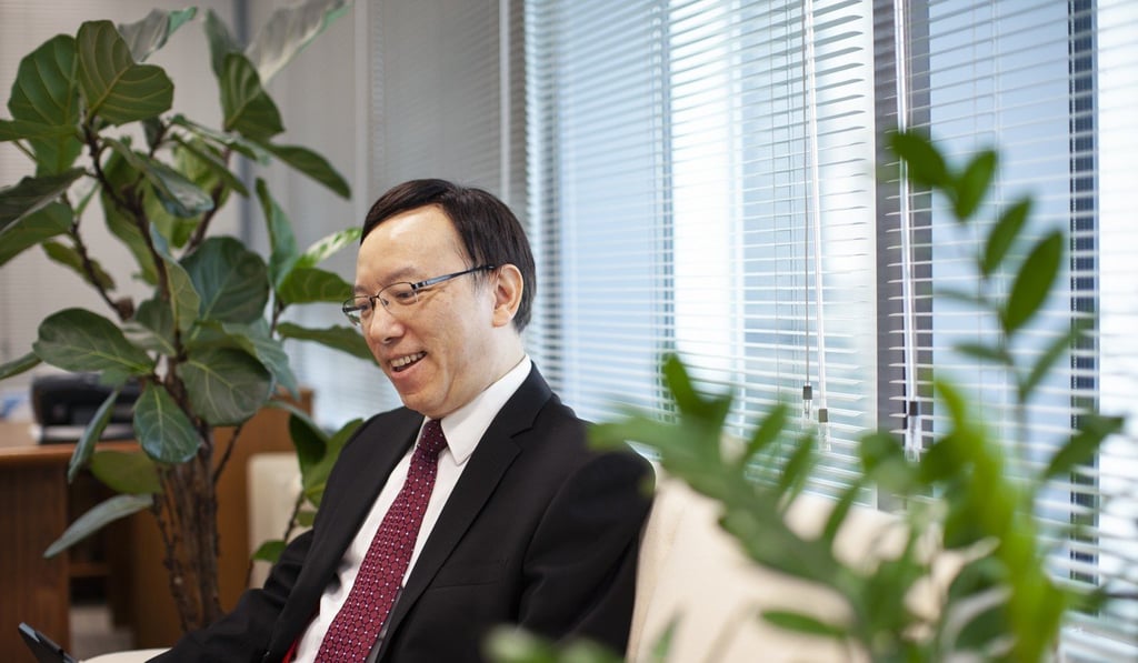 Victor Lam Wai-kiu is excited about the digitalisation of Hong Kong and other cities. Photo: Viola Gaskell
