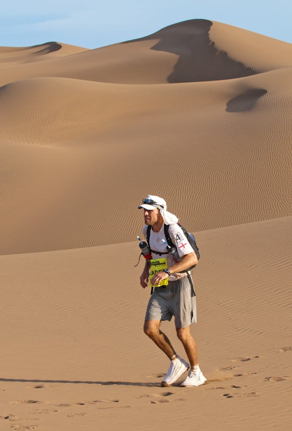 Gobi, 2010 – Dan Parr worries that his ability to recover between days may not be what it once was.