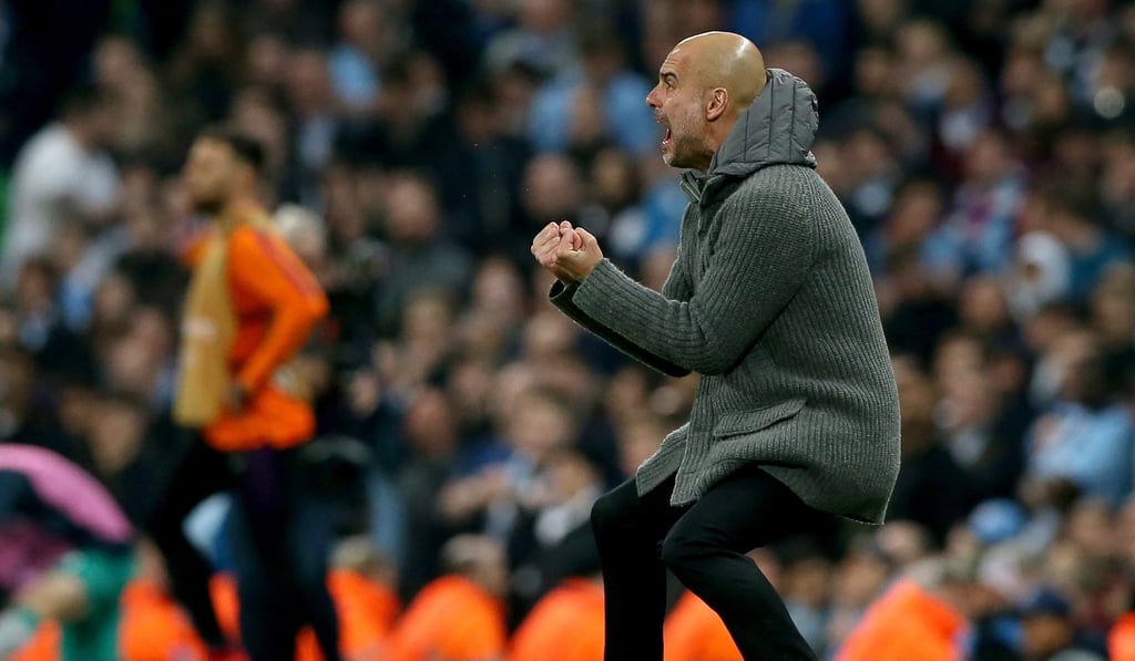 Manchester City manager Pep Guardiola was left heartbroken at the end of the quarter-final tie. Photo: EPA