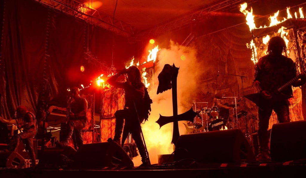 Watain performing live in France in 2014. Photo: Wikimedia Commons Watain performing live in France in 2014. Photo: Wikimedia Commons