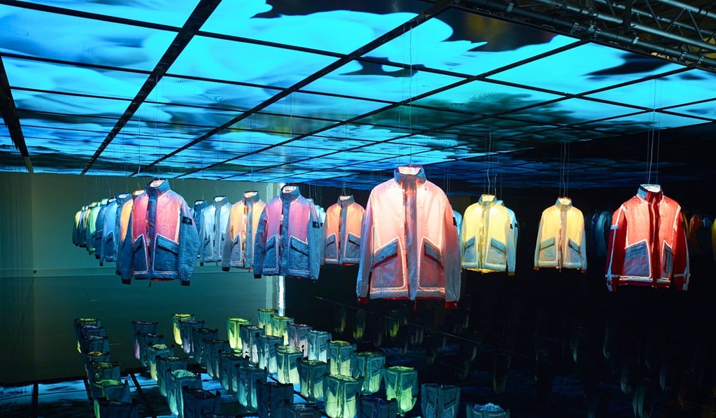 Stone Island reflective jackets. Stone Island reflective jackets.