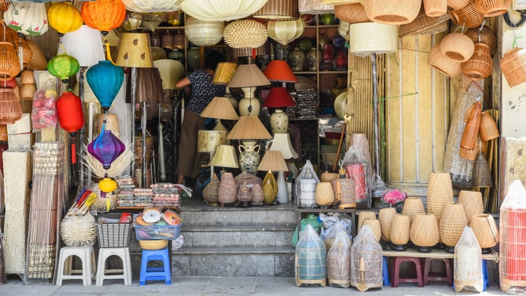 Bamboo and woven handicrafts are endemic, practical and pretty. But perhaps leave the conical hat to the locals. Photo: Shutterstock