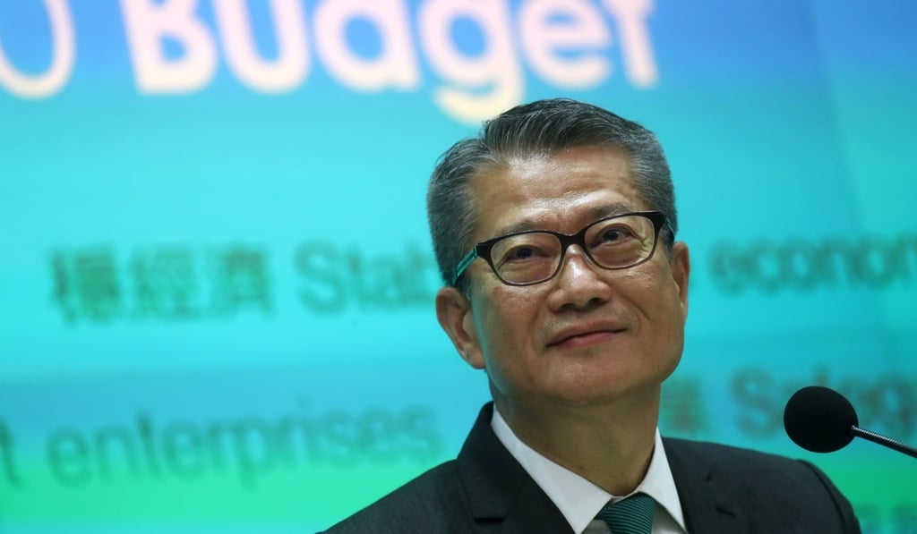 Financial Secretary Paul Chan Mo-po in February set aside HK$2 billion (US$255 million) to support NGOs in building transitional housing. Photo: Sam Tsang