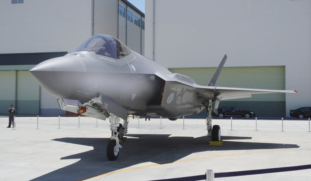 A Japan Air Self-Defence Force F-35A stealth fighter. Photo: Kyodo/Reuters