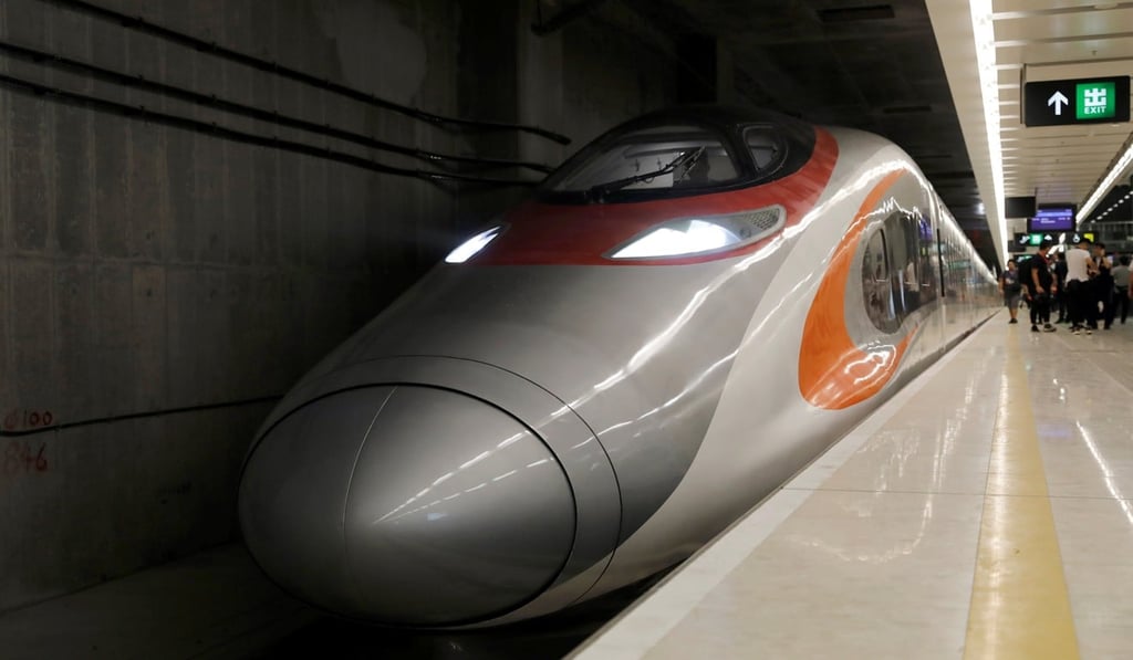 Passenger numbers on the Guangzhou-Shenzhen-Hong Kong Express Rail Link were down on government projections. Photo: Reuters