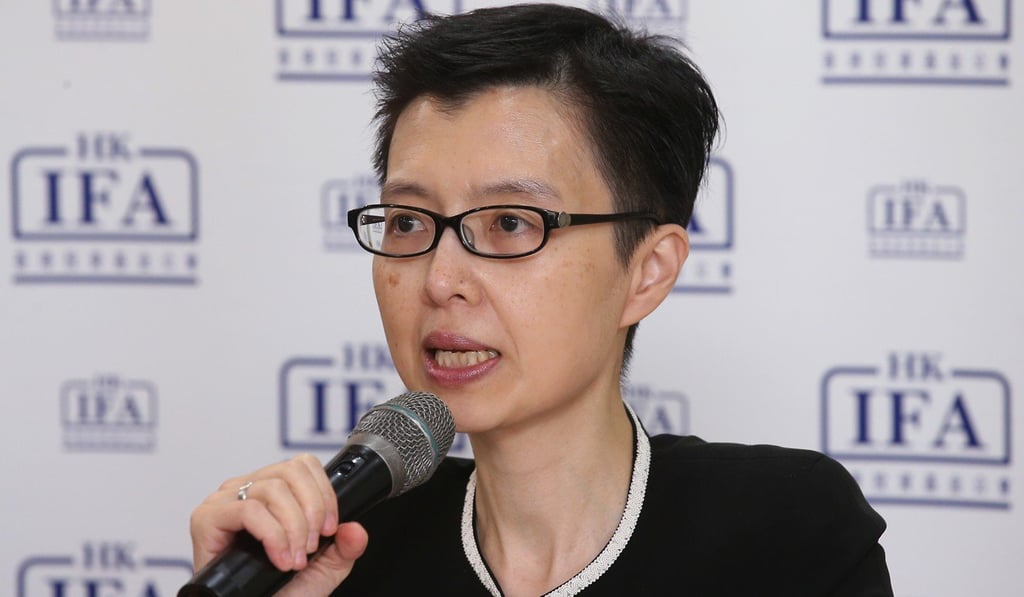 Sally Wong wants the Mandatory Provident Fund Schemes Authority to include Chinese bourses on the list of approved exchanges where the MPF can invest its assets. Photo: Dickson Lee