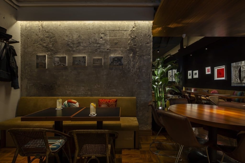 Sometimes, small spaces look better dark than bright.