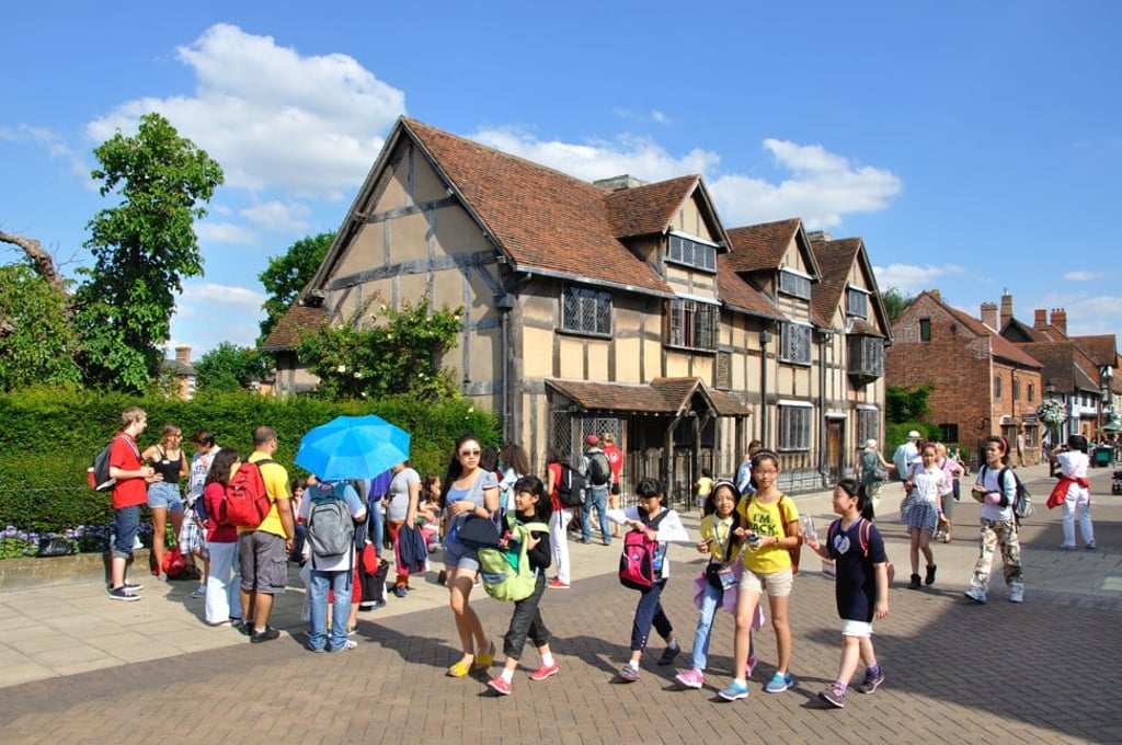 William Shakespeare’s birthplace. Photo: Alamy