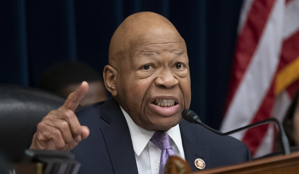House Oversight and Reform Committee Chair Elijah Cummings speaks on Capitol Hill in Washington on April 2. Photo: AP