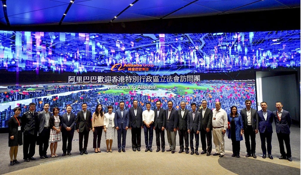 The 22-member delegation was wrapping up a four-day trip to Hangzhou and Shanghai. Photo: Pool
